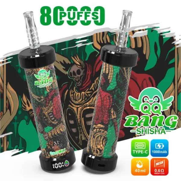 QQ Bang Shisha 80000 Züge Bester Einweg Vape Kostenloser Versand
