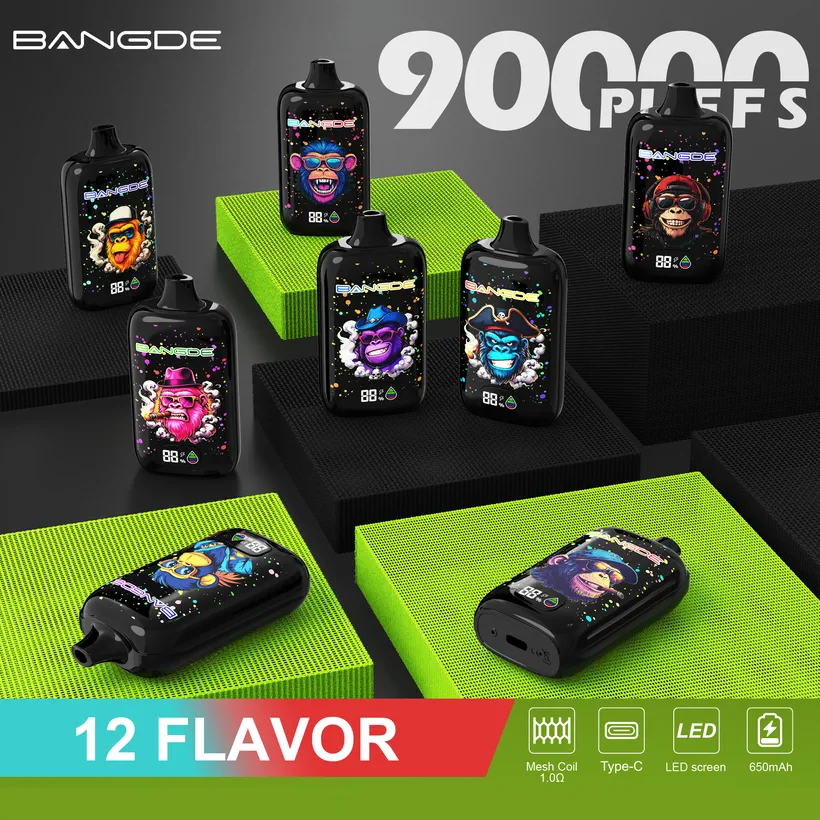 Bang DE 90000 Züge Einweg Vape 90K Großhandel Für E Liquid