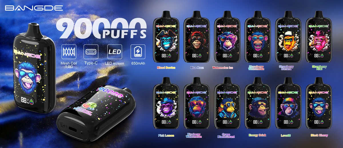 Bang DE 90000 Züge Einweg Vape 90K Großhandel Für E Liquid