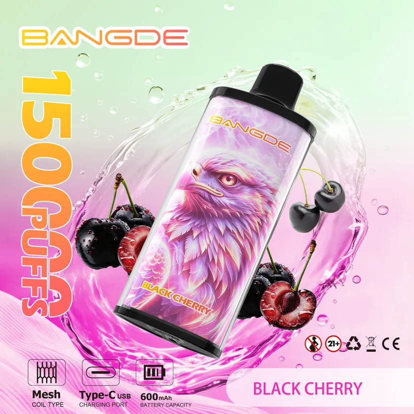 Bang DE 150k Züge 150000 Puffs Crystal Einweg E-Zigarette Vape