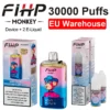 FIHP 30k Züge 30000 Monkey Refillable E Liquid