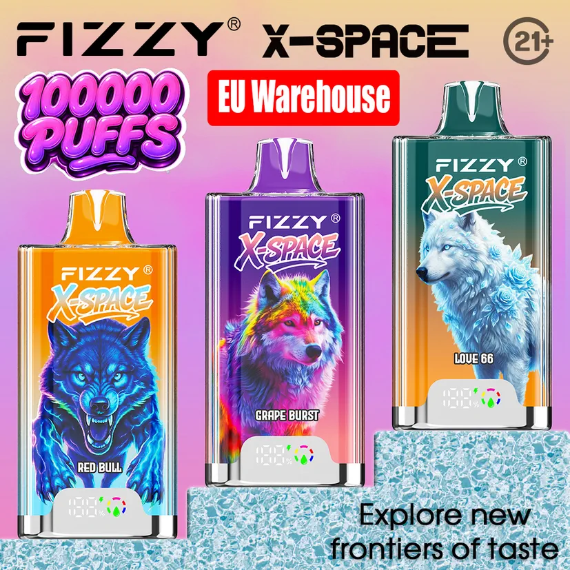 Fizzy 100K Züge X-Space Crystal Nikotinsalz