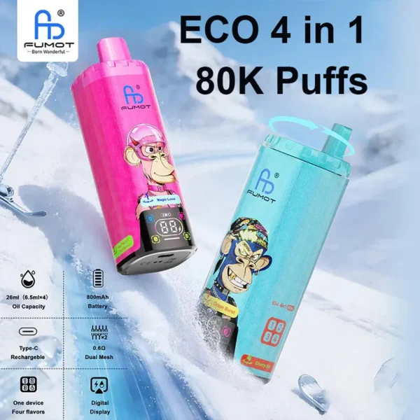 Fumot 80k Züge 80000 Puffs ECO 4 in 1