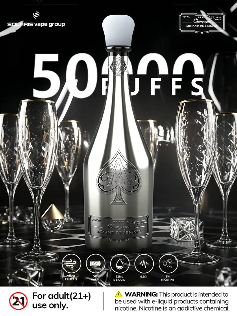Solaris Champagne 50k Züge 50000 Puffs Armand De Brignac