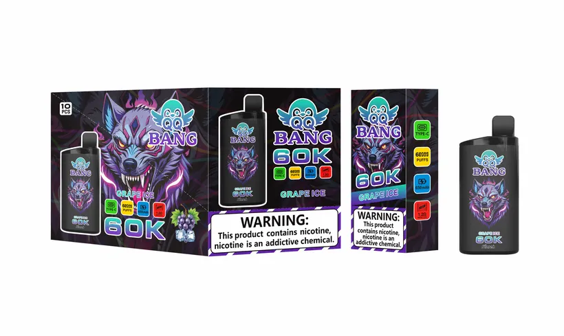 QQ Bang 60k Züge 60000 Puffs Einweg E-Zigarette