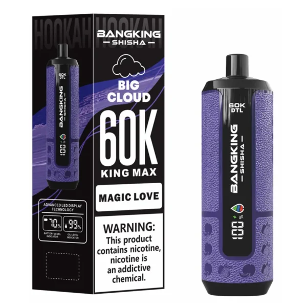 Bang King 60k Züge 60000 Puffs Shisha