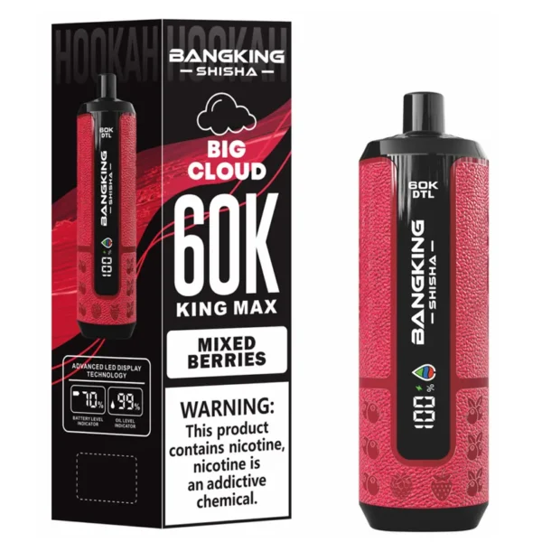Bang King 60k Züge 60000 Puffs Shisha