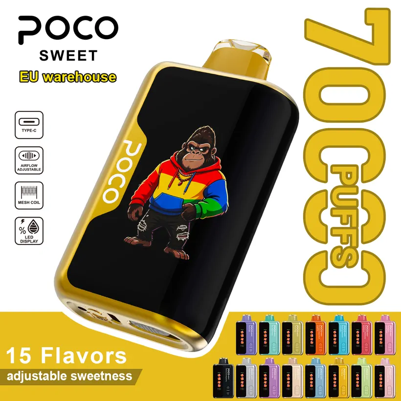 POCO 70K Züge Sweet Einweg E-Zigarette
