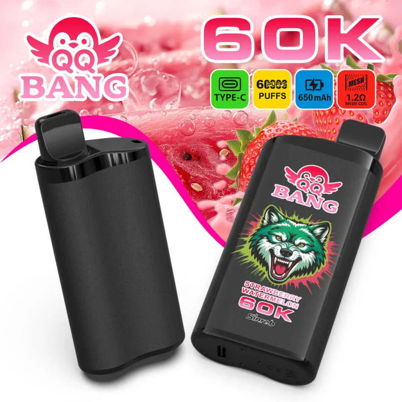 QQ Bang 60k Züge 60000 Puffs Einweg E-Zigarette