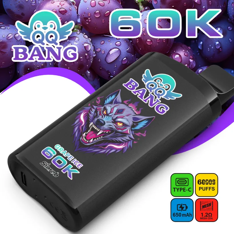 QQ Bang 60k Züge 60000 Puffs Einweg E-Zigarette