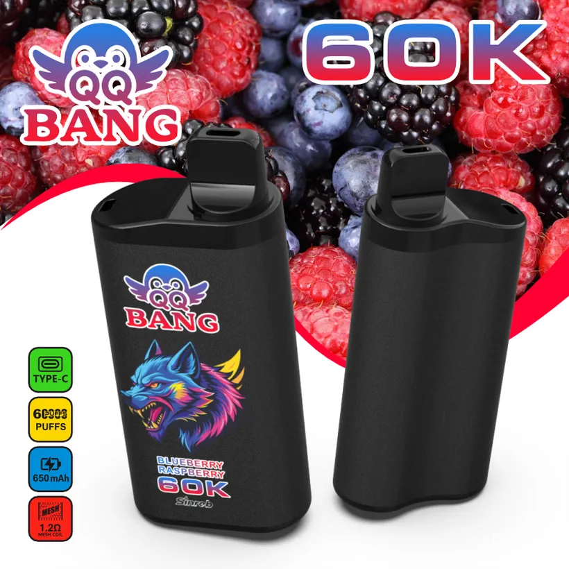 QQ Bang 60k Züge 60000 Puffs Einweg E-Zigarette
