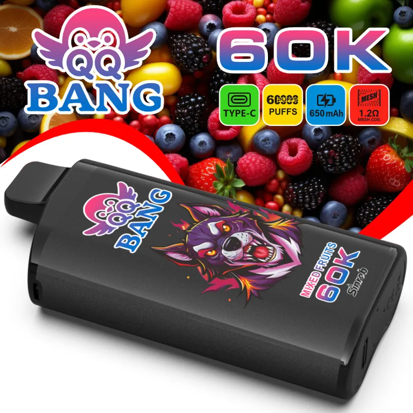 QQ Bang 60k Züge 60000 Puffs Einweg E-Zigarette