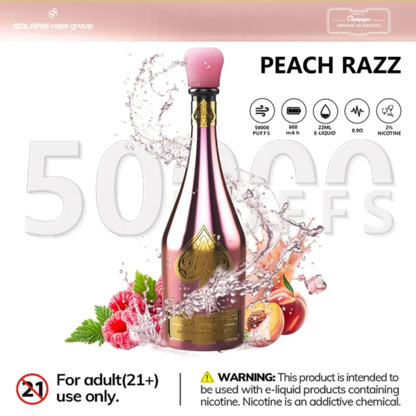 Solaris Champagne 50k Züge 50000 Puffs Armand De Brignac