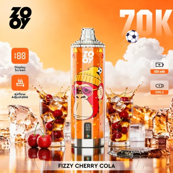 ZOOY 70K Züge 70000 Puffs Crystal Einweg E-Zigarette Vape